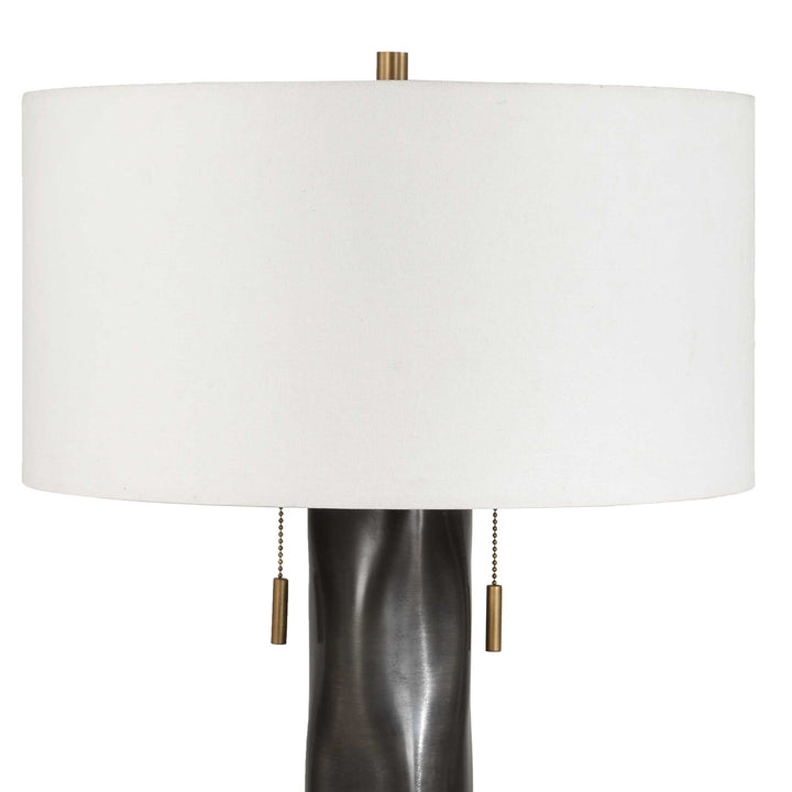 Carmine Dark Bronze Table Lamp
