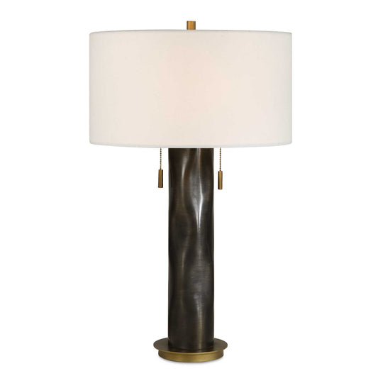 Carmine Dark Bronze Table Lamp
