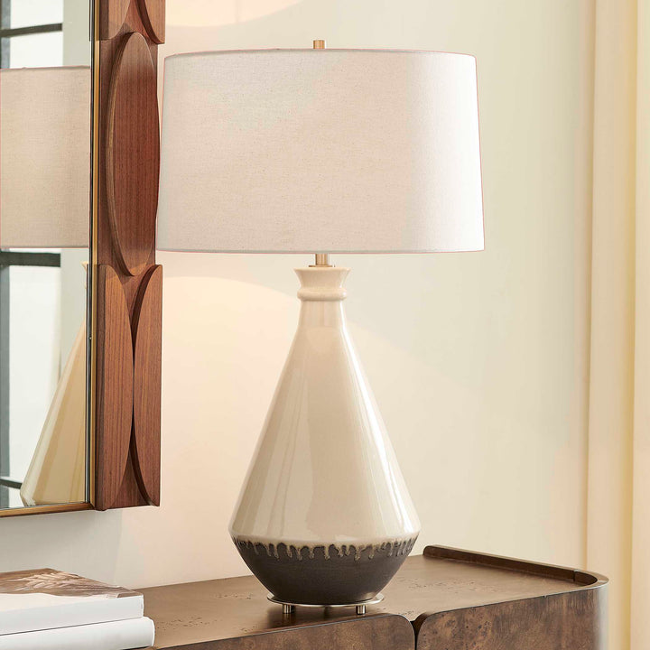 Banham Beige Table Lamp