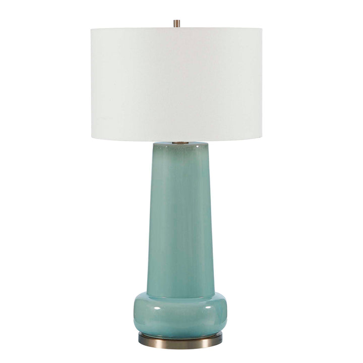 Claudin Aqua Blue Table Lamp