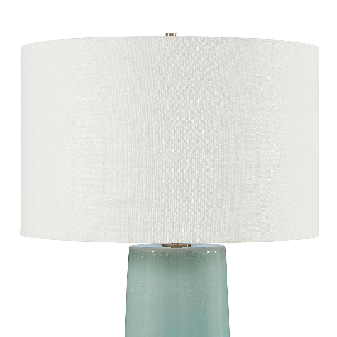 Claudin Aqua Blue Table Lamp