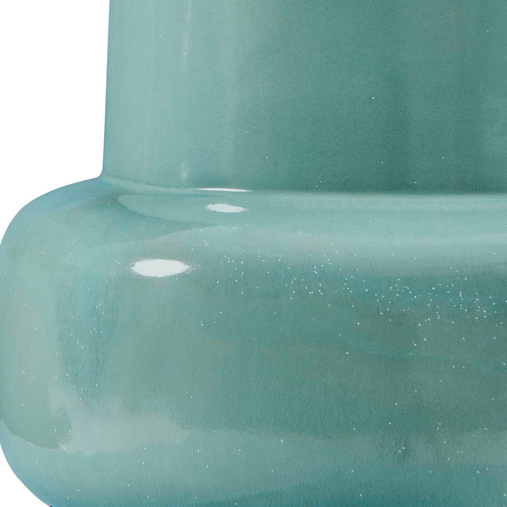 Claudin Aqua Blue Table Lamp