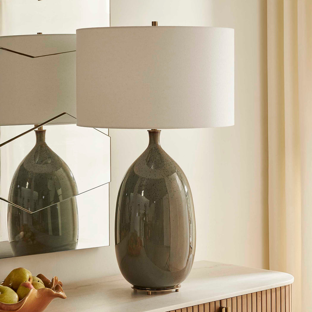 Moultrie Warm Gray Table Lamp