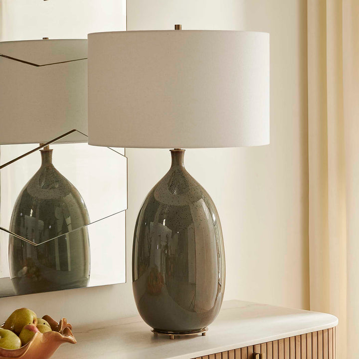 Moultrie Warm Gray Table Lamp