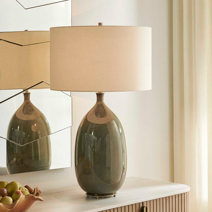 Moultrie Warm Gray Table Lamp