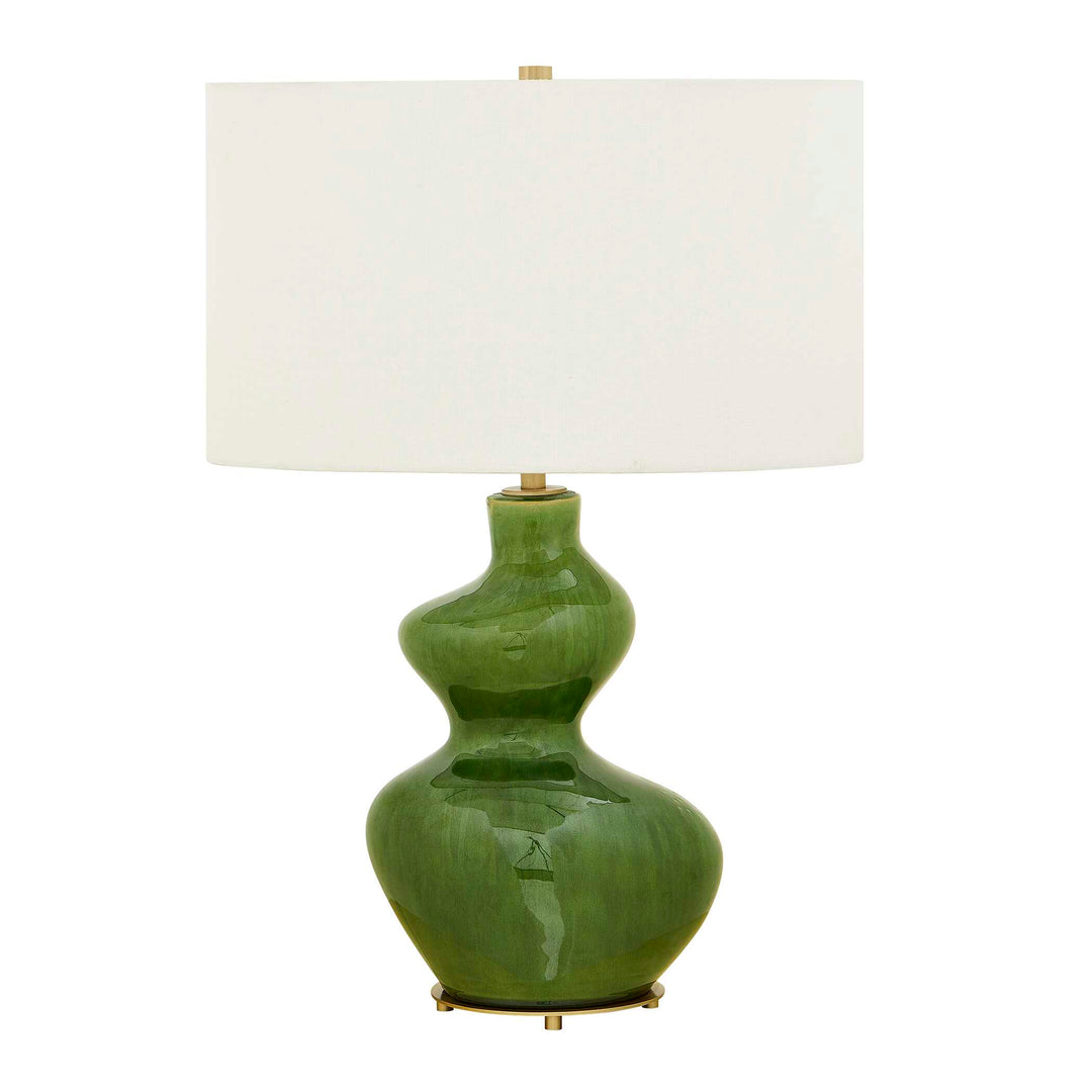 Esall Dark Green Table Lamp