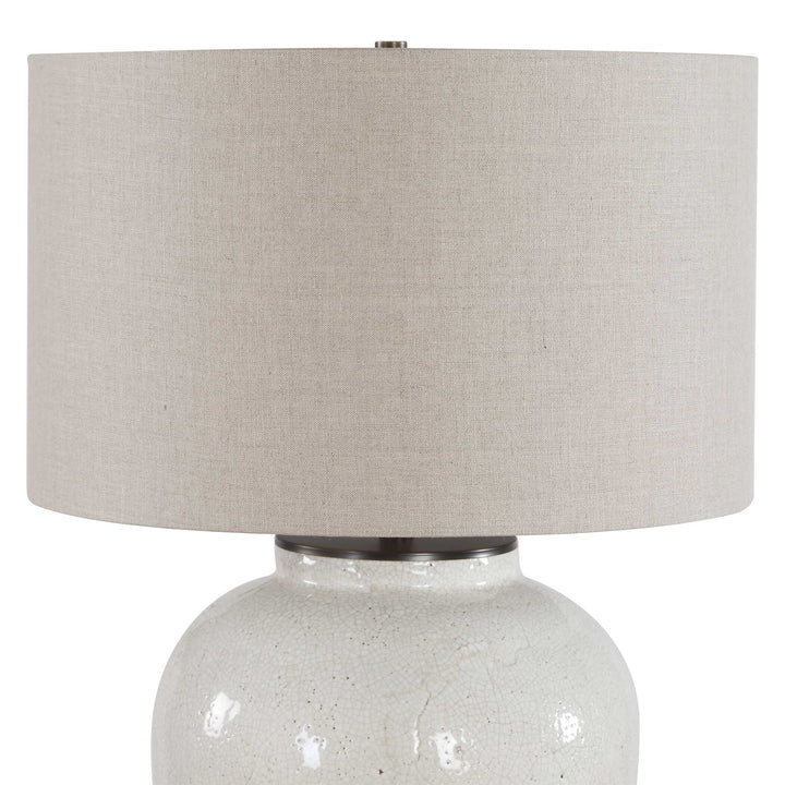 Jarret Glaze White Table Lamp