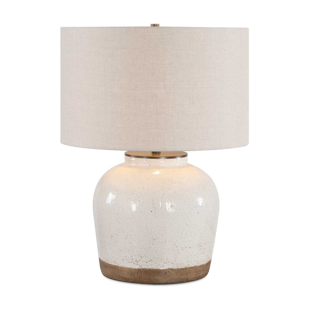 Jarret Glaze White Table Lamp