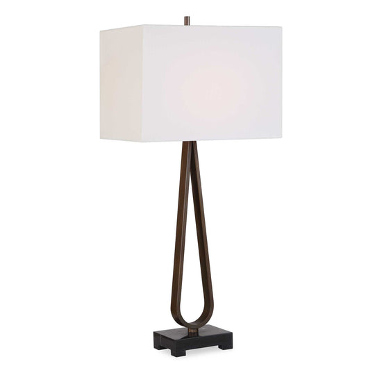 Galloway Dark Bronze Table Lamp