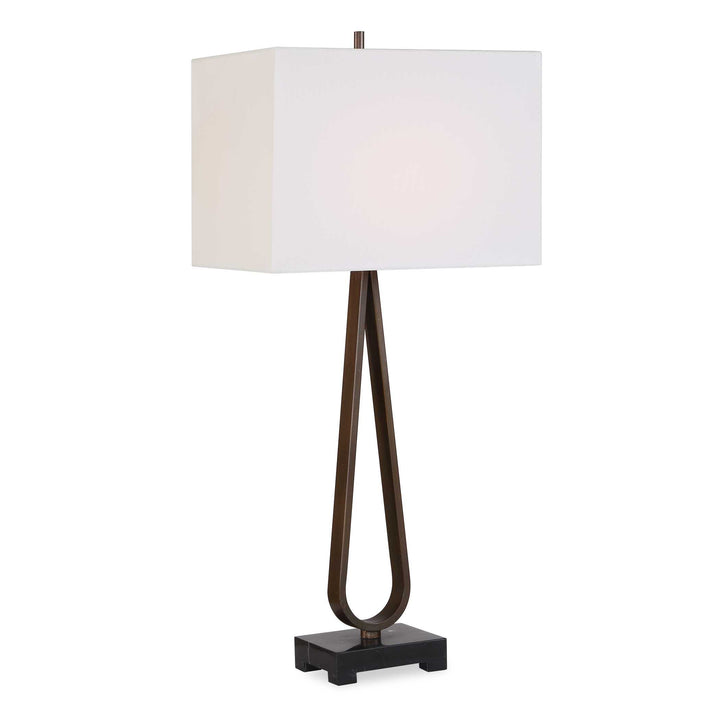 Galloway Dark Bronze Table Lamp