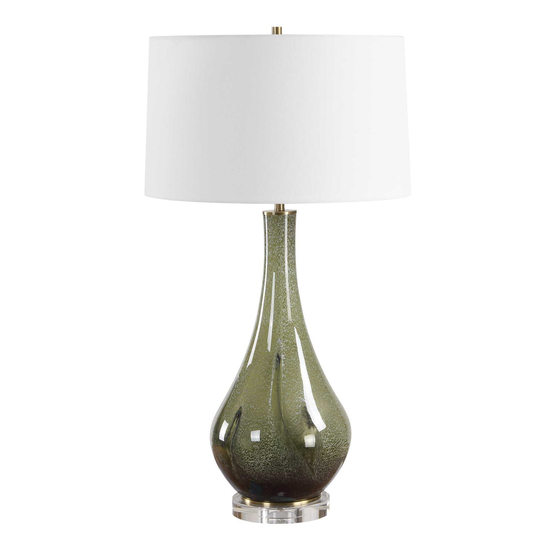 Marist Green Table Lamp