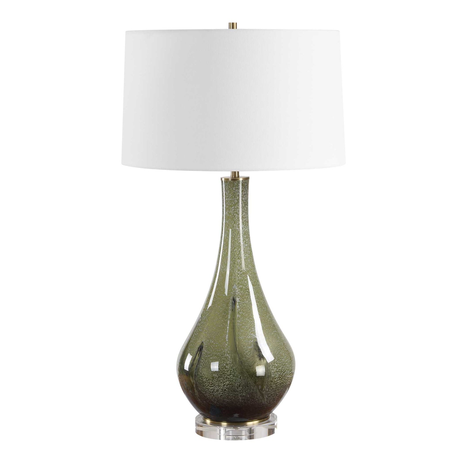 Marist Green Table Lamp
