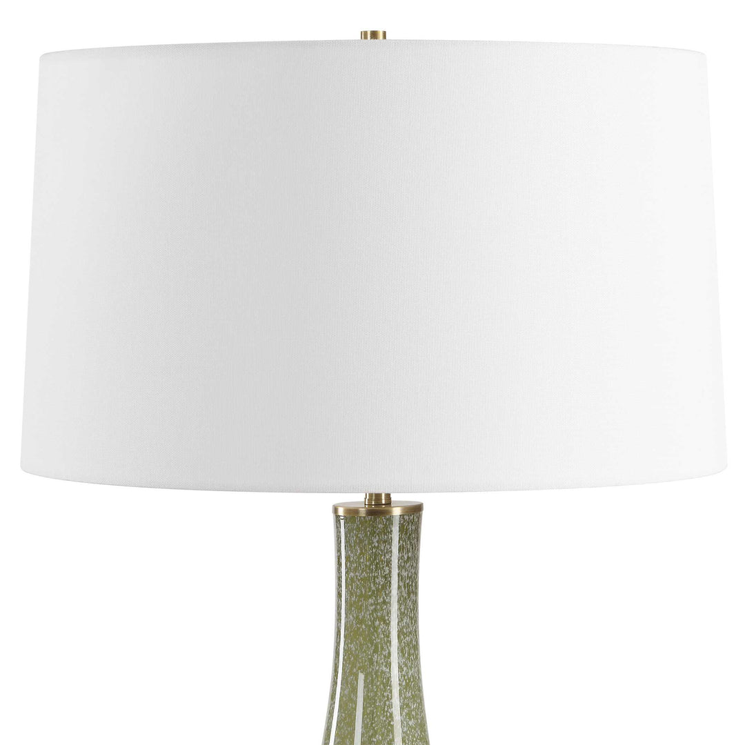 Marist Green Table Lamp