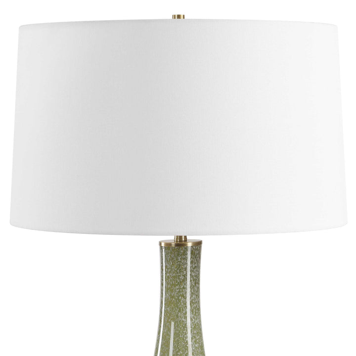Marist Green Table Lamp