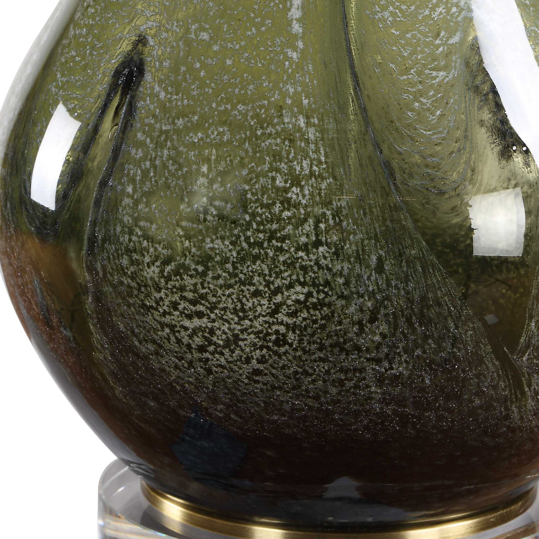 Marist Green Table Lamp