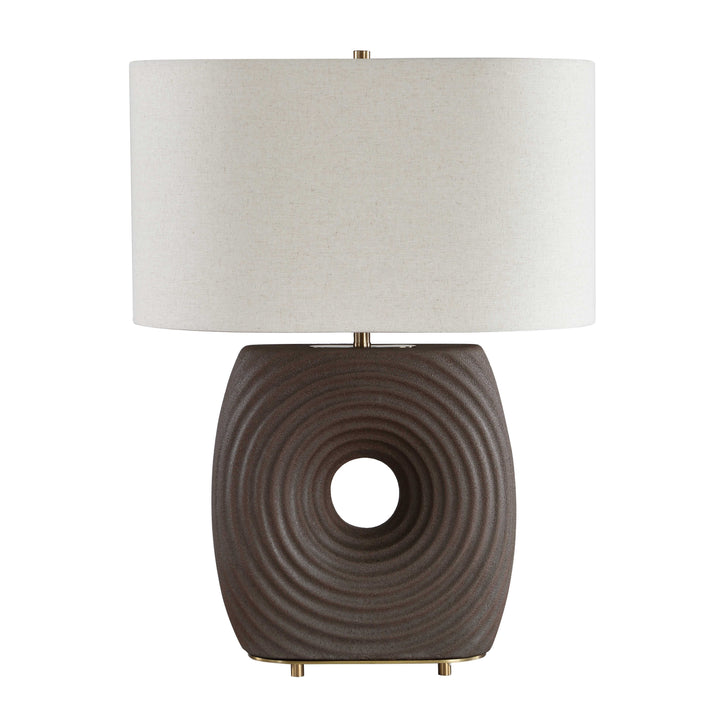 Geno Concentric Ribbed Table Lamp