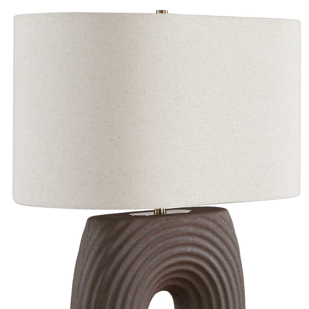 Geno Concentric Ribbed Table Lamp