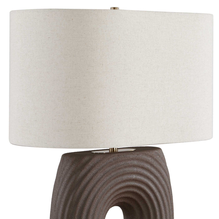 Geno Concentric Ribbed Table Lamp