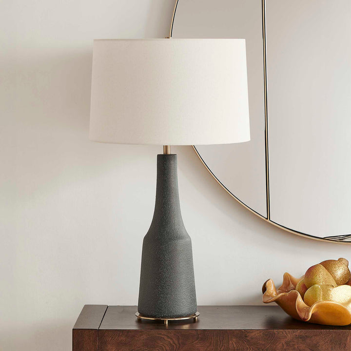 Slovis Dark Gray Table Lamp