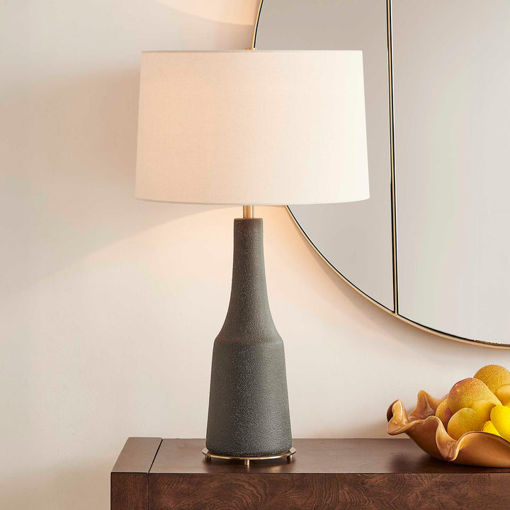 Slovis Dark Gray Table Lamp