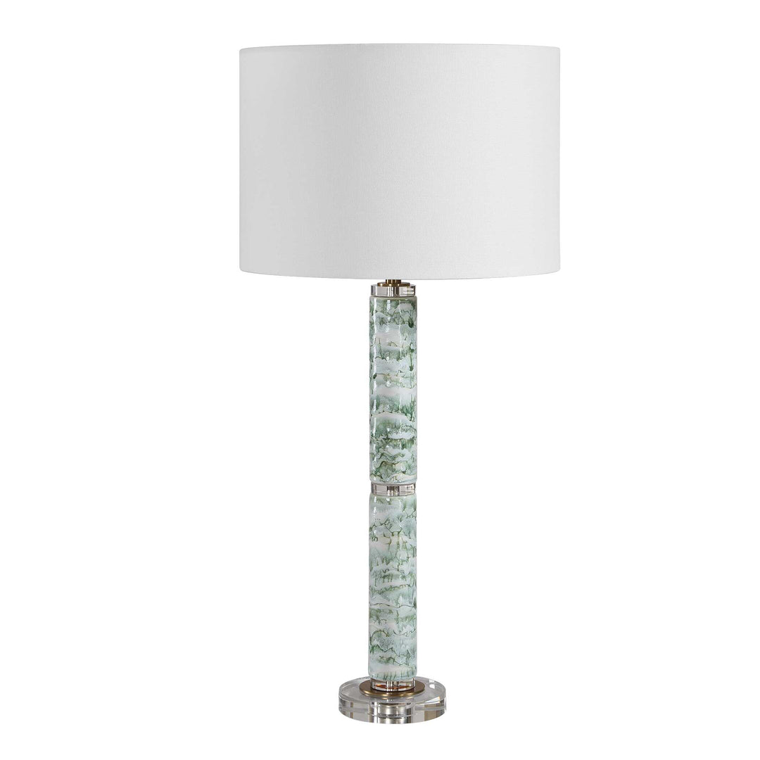 Jameis Marbled Table Lamp