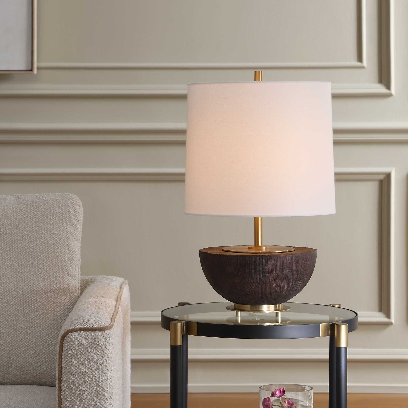 Kalo Semi-Circular Table Lamp