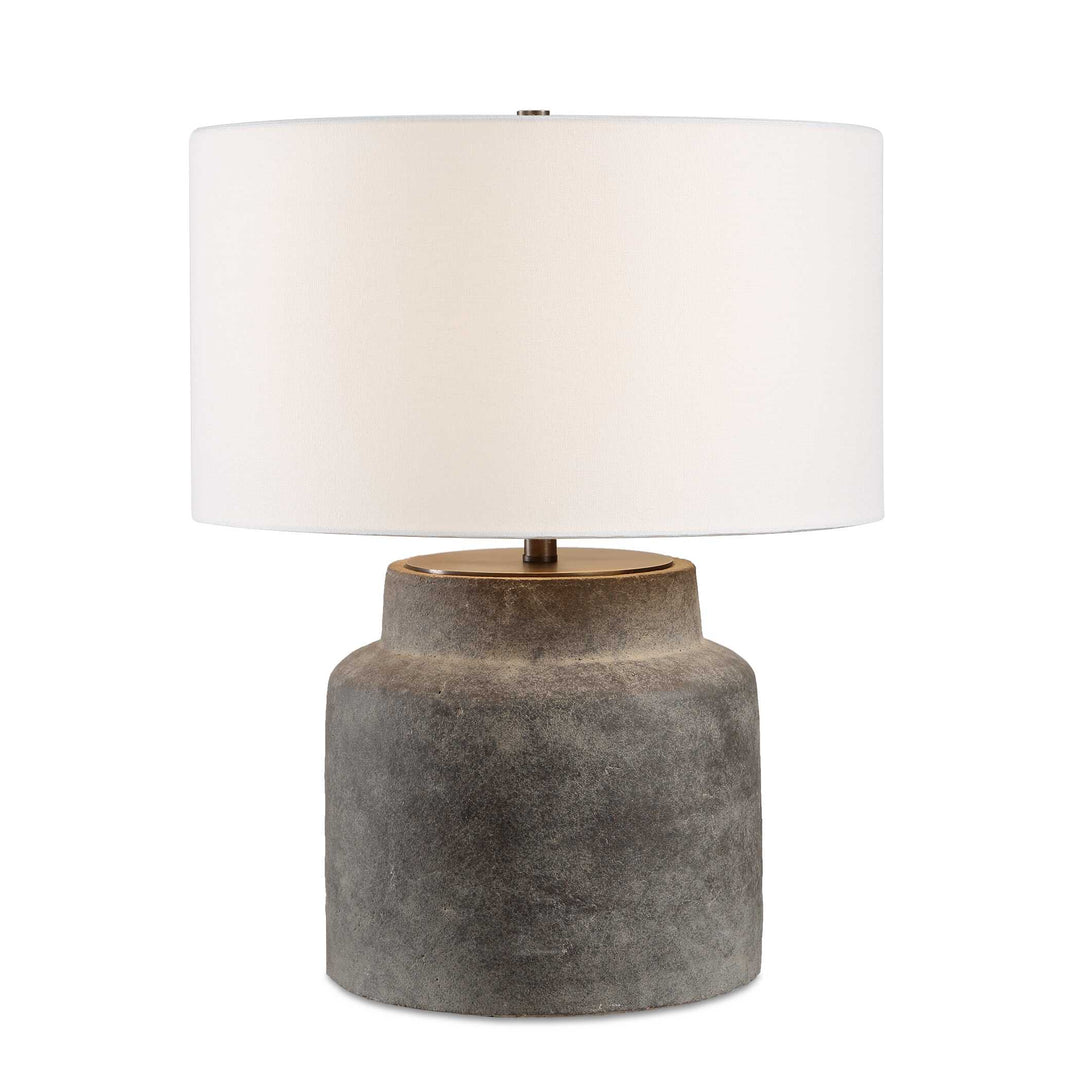 Benedet Gray Wash Table Lamp