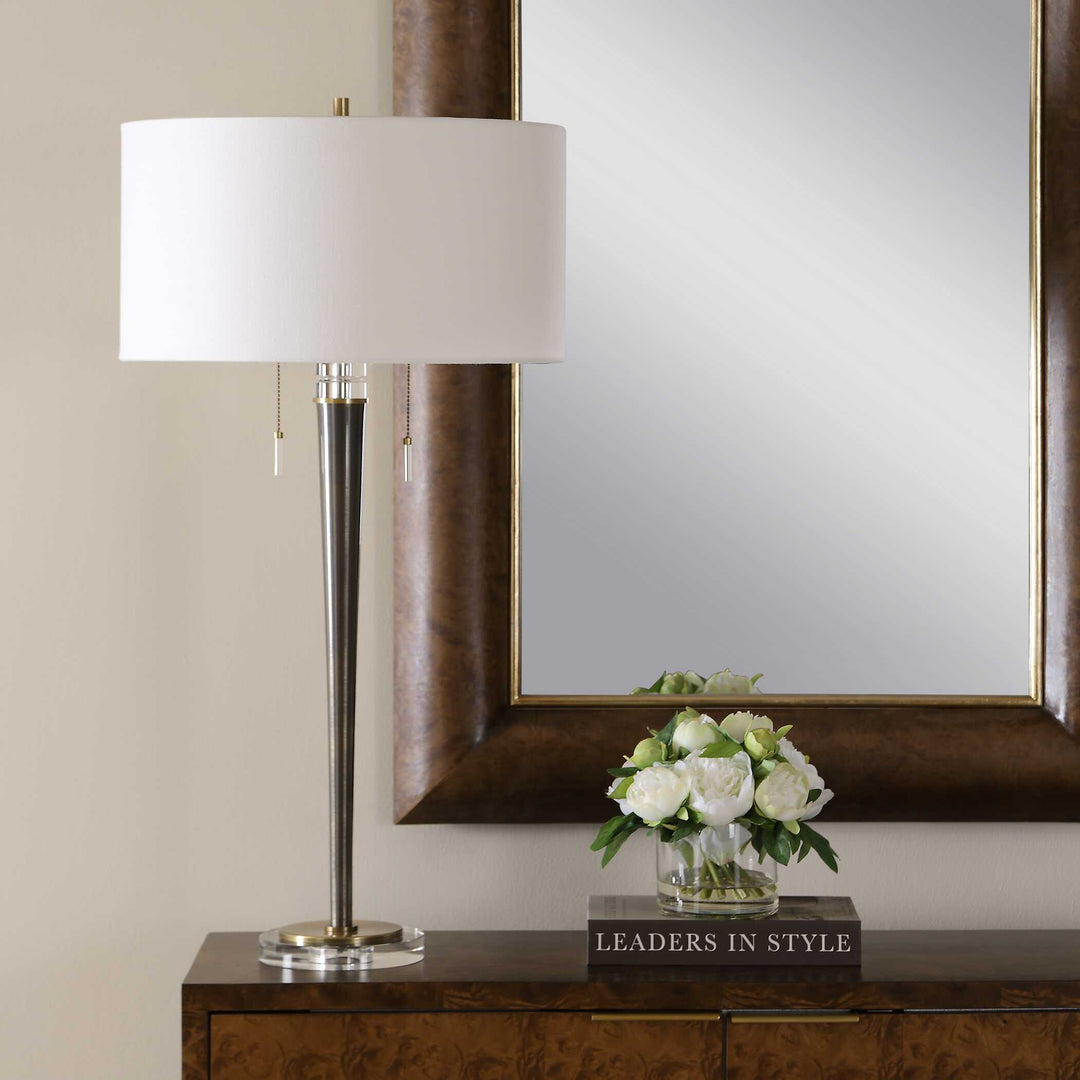 Winchester Antique Brass Table Lamp