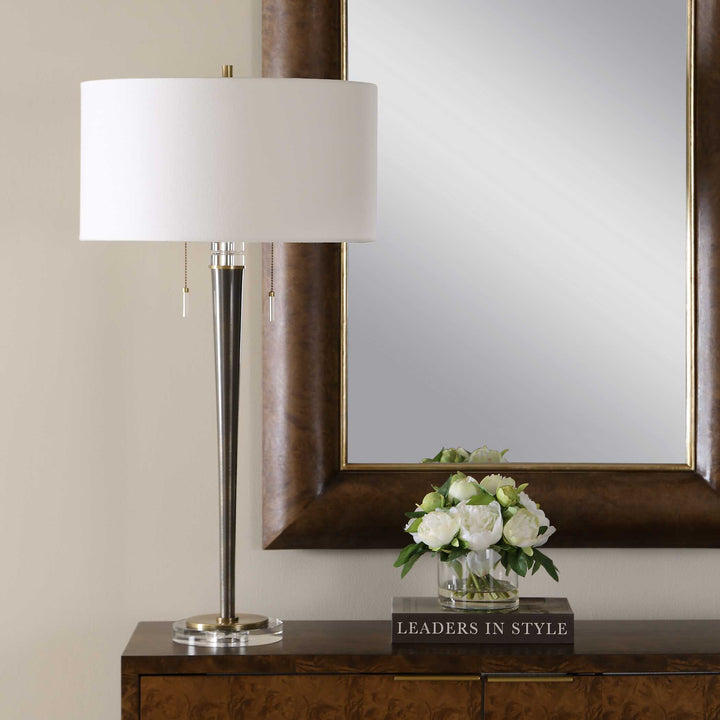 Winchester Antique Brass Table Lamp