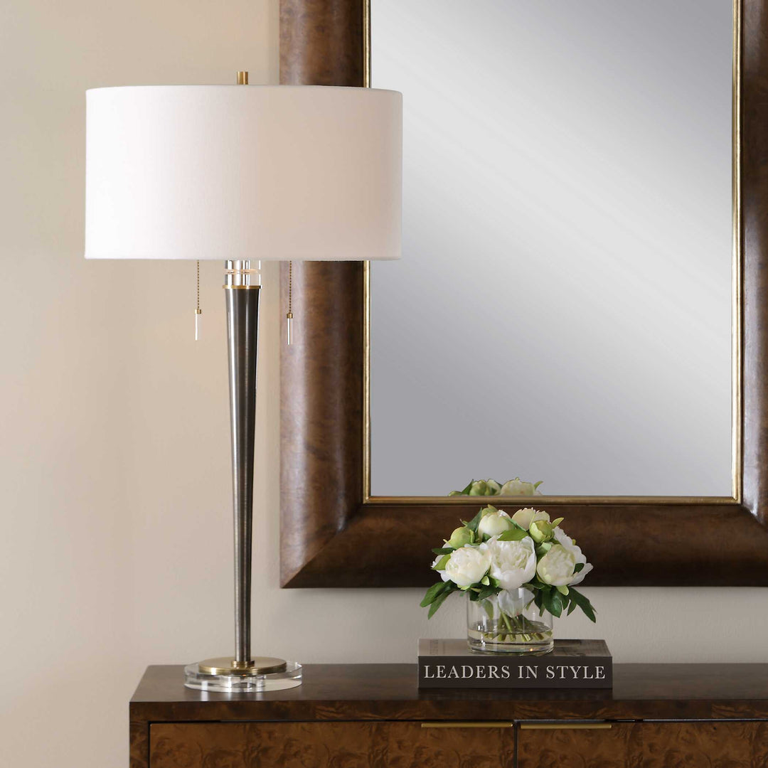 Winchester Antique Brass Table Lamp