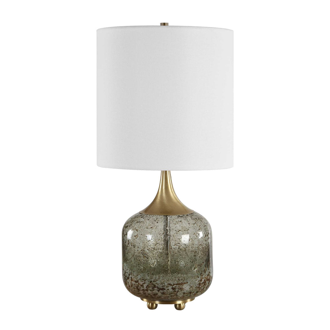 Glenn Mottled Glass Table Lamp
