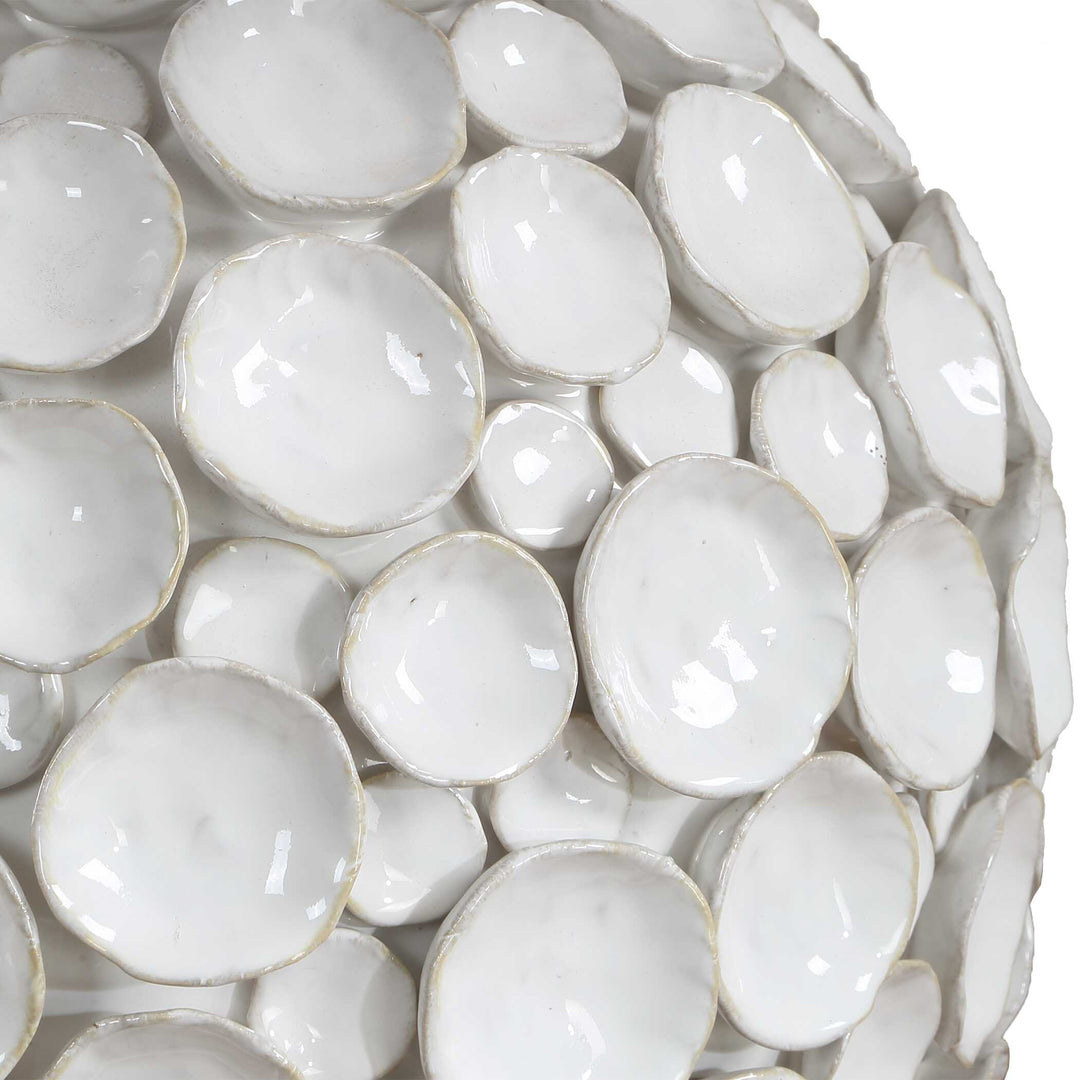 Hartley White Petal Table Lamp