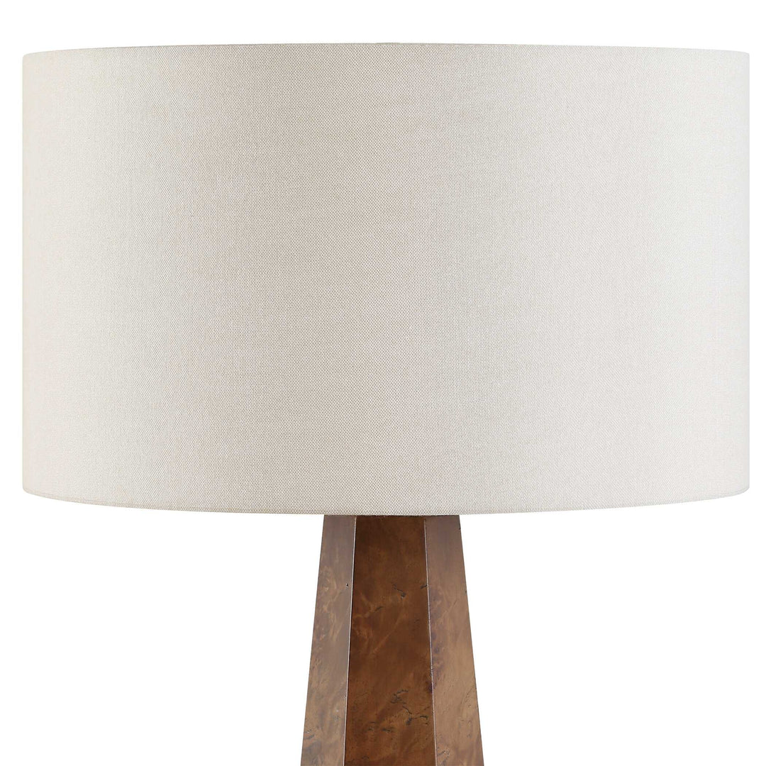 McCaffrey Tapered Burl Table Lamp