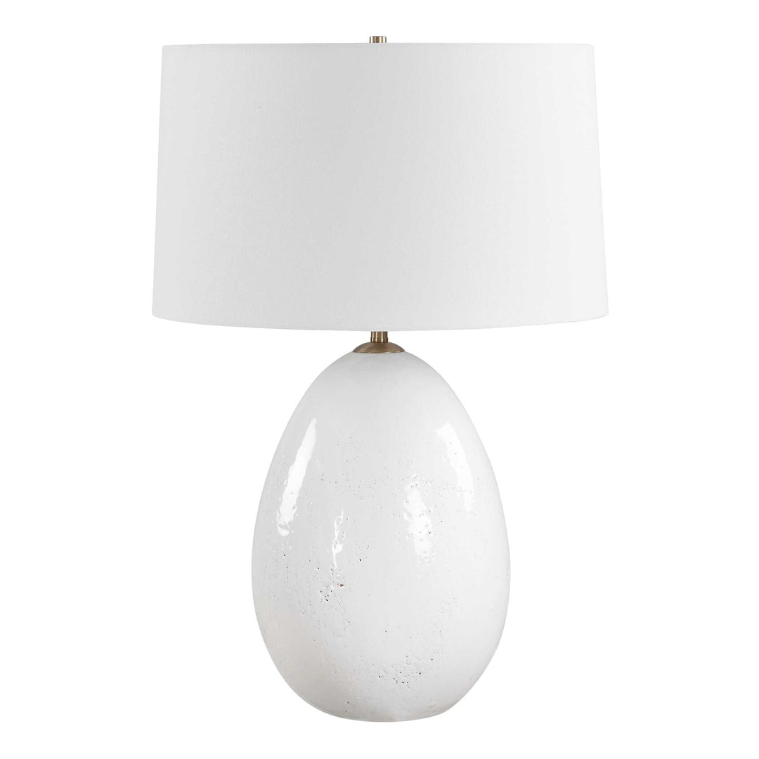 Avery White Glaze Table Lamp
