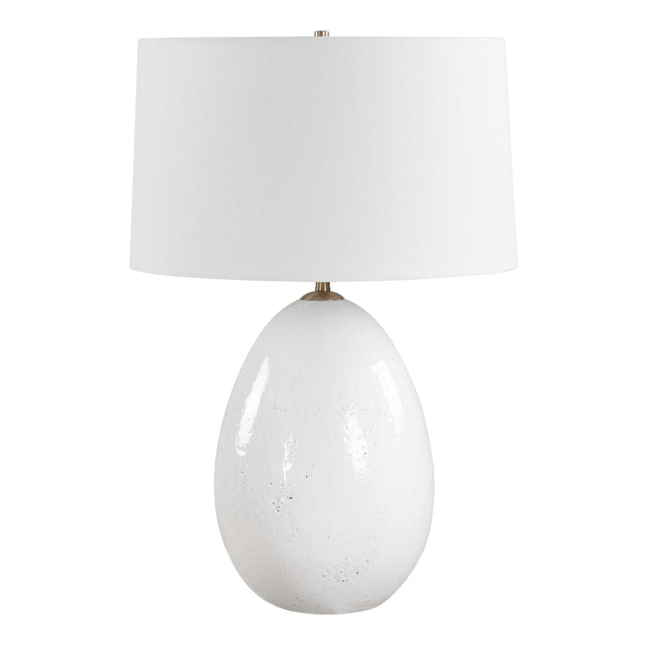 Avery White Glaze Table Lamp
