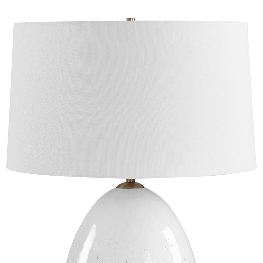Avery White Glaze Table Lamp