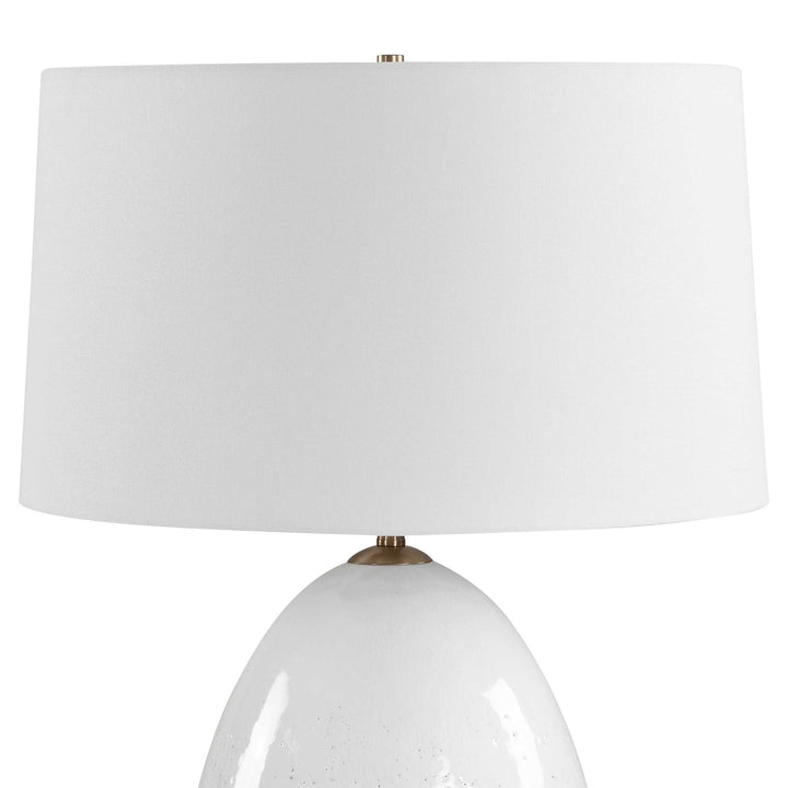 Avery White Glaze Table Lamp
