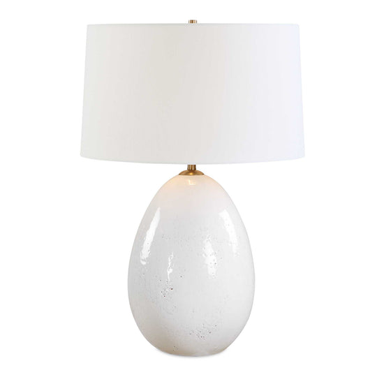Avery White Glaze Table Lamp