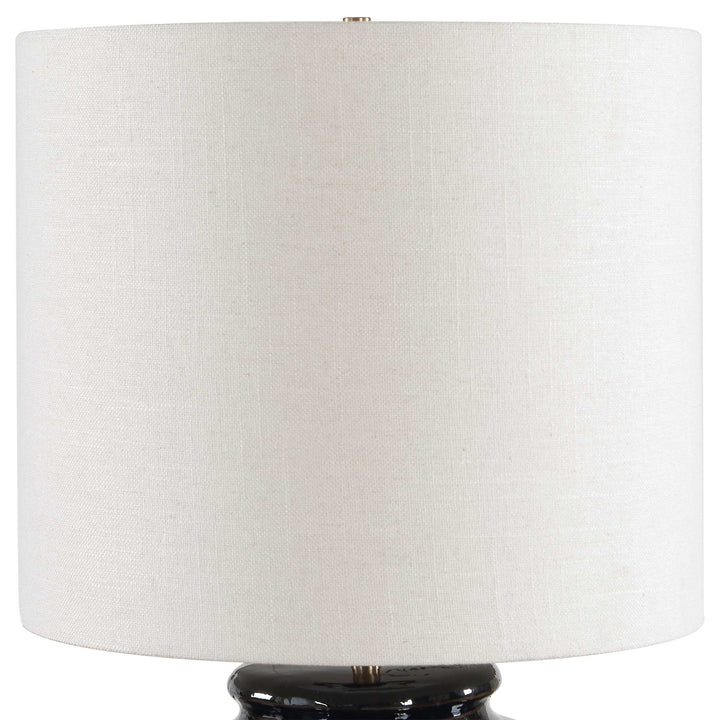 Andrus Blue Glaze Table Lamp