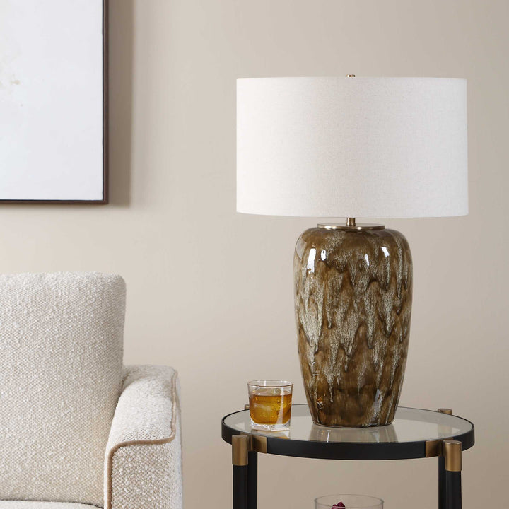 Torrence Glazed Table Lamp