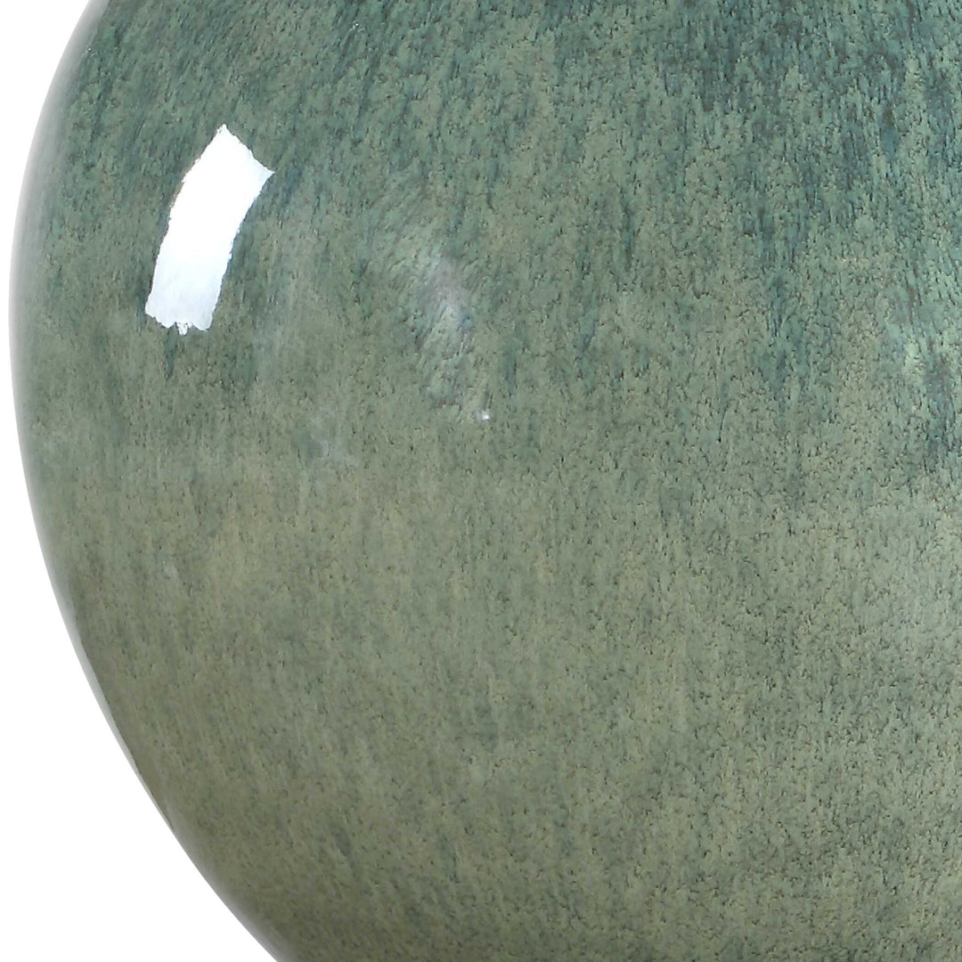 Callista Teal Blue Table Lamp