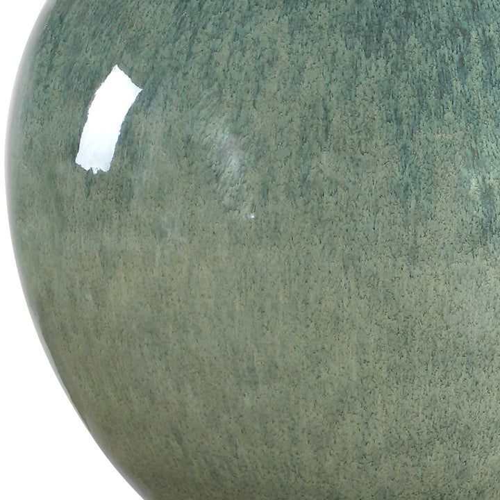Callista Teal Blue Table Lamp