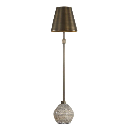Jaycee Dark Travertine Buffet Lamp