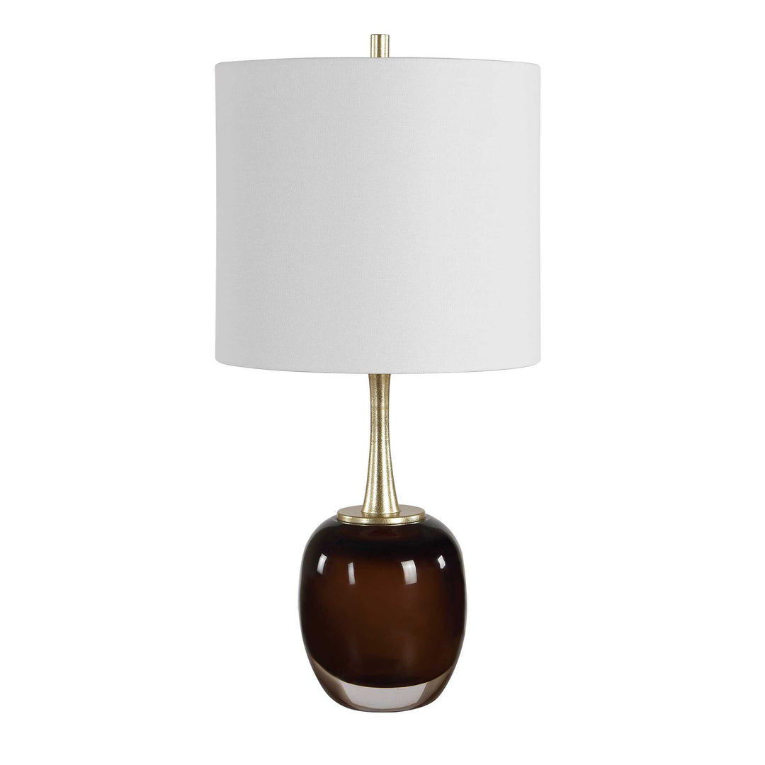 Vannett Dark Amber Table Lamp