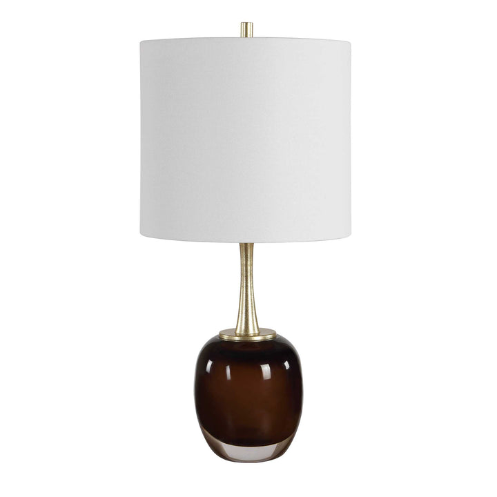 Vannett Dark Amber Table Lamp