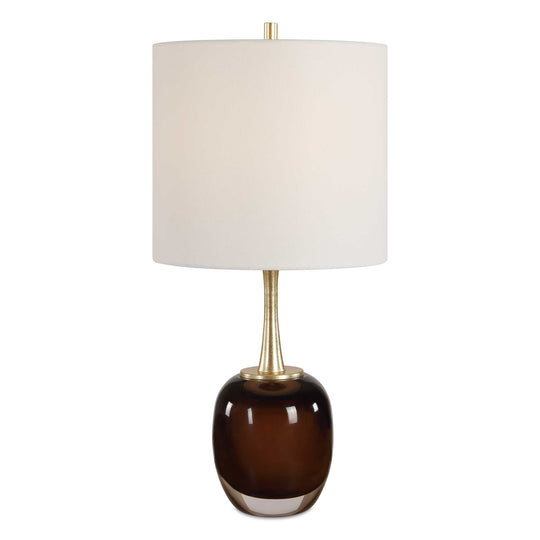 Vannett Dark Amber Table Lamp
