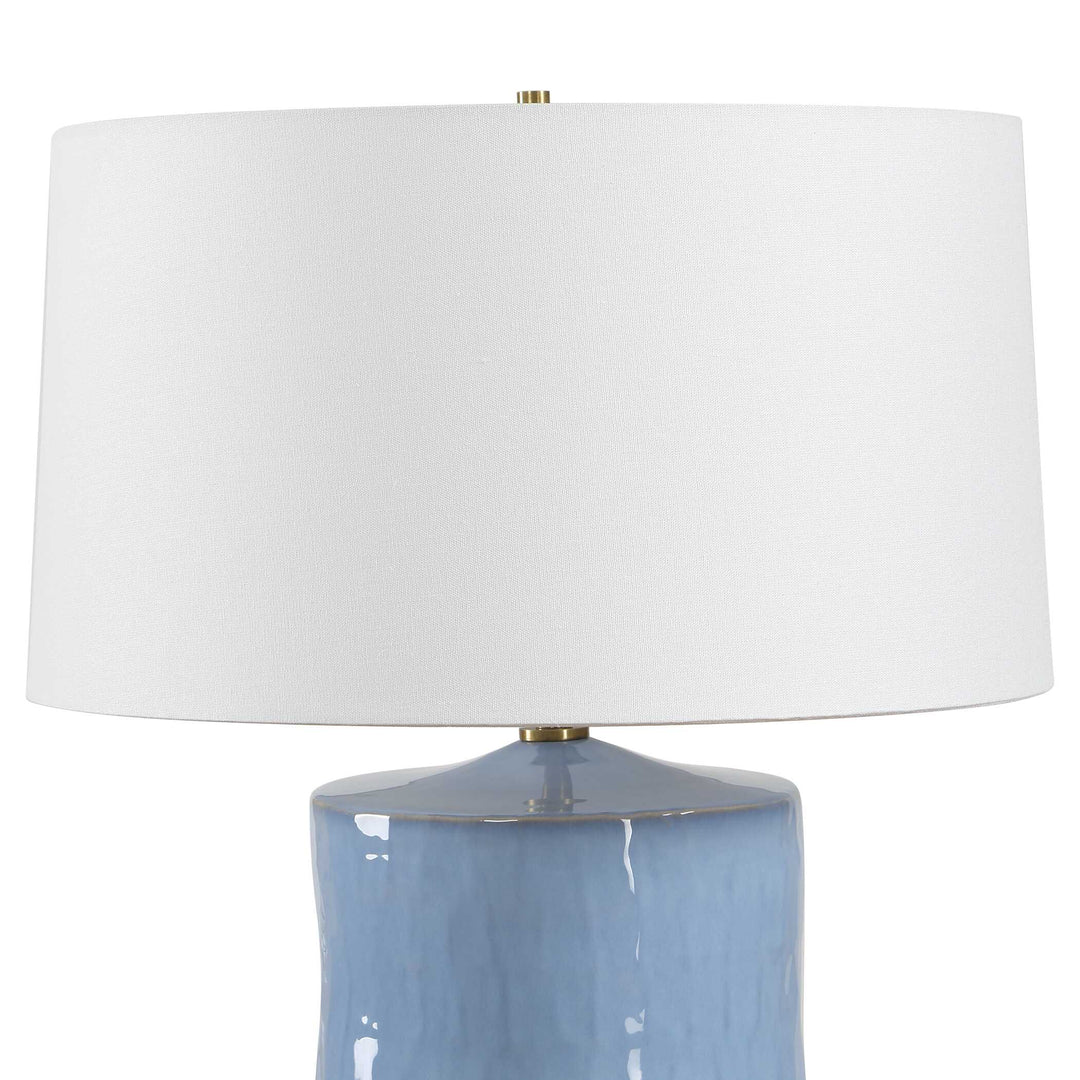 Kamara Powder Blue Table Lamp