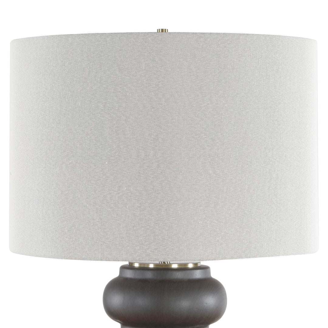 Macon Matte Black Table Lamp