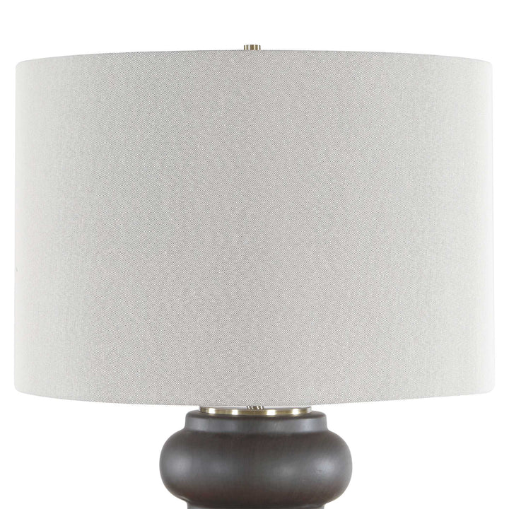 Macon Matte Black Table Lamp