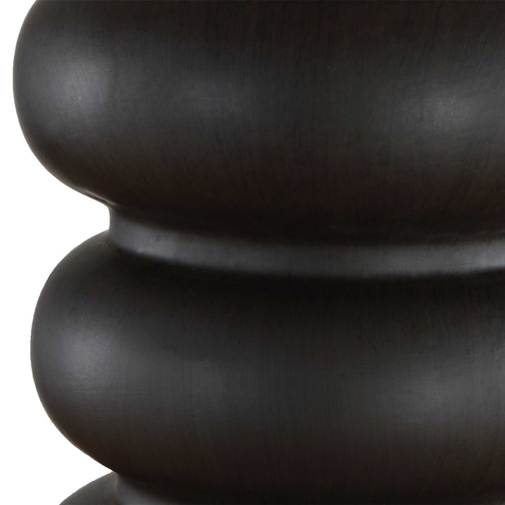 Macon Matte Black Table Lamp